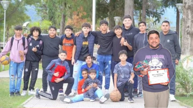 CHUMBICHA: Club Tiro, Agradece en Nombre de la comisión Directiva como a si también de todos lo jugadores de Basket y diferentes disciplina por la constante colaboración del Sr. David Nieto.