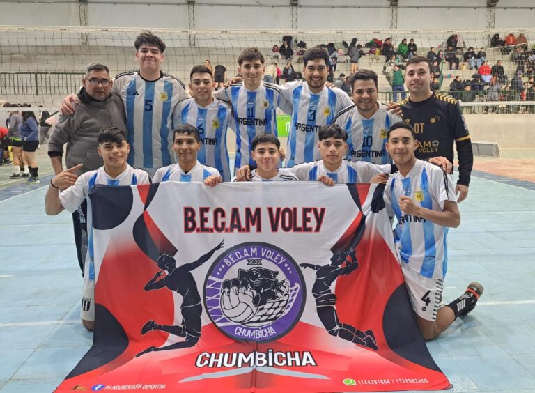 Ayer en cancha de san martín se jugo la semifinal de voley