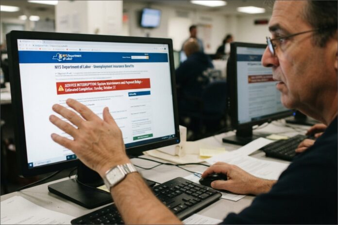 Actualización del Sistema de Desempleo en Nueva York Genera Suspensión Temporal de Trámites