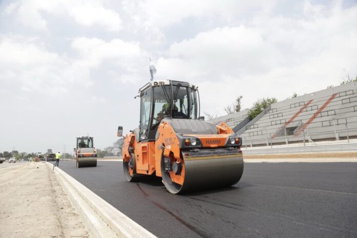 Avanza el asfaltado del Autódromo que espera recibir a la Fórmula 1