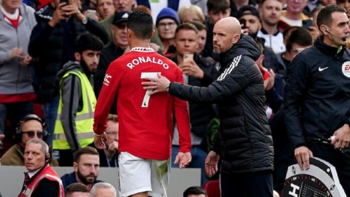 Erik Ten Hag critica a Cristiano Ronaldo: «Me falló a mí y al equipo»