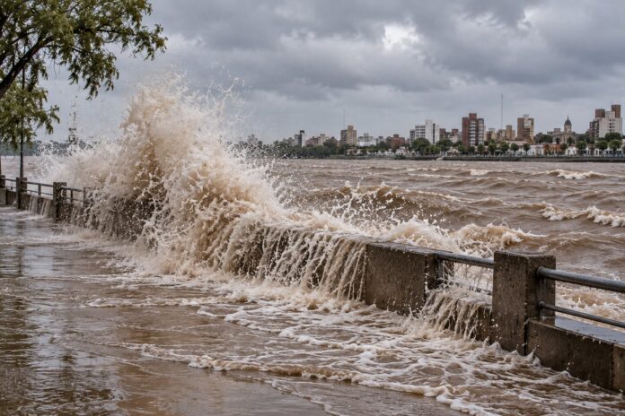 Informe sobre la altura de los ríos en Argentina: el Paraná en estado crítico