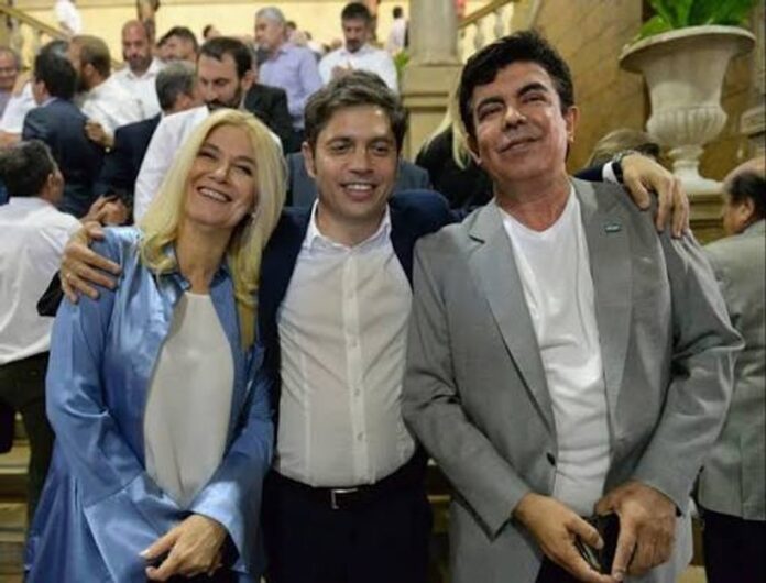 Kicillof y Espinoza celebran el Día de la Lealtad con masiva convocatoria en La Matanza