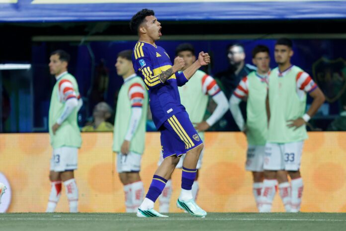 Leonel Flores brilla en la Bombonera con un doblete y confirma su gran momento en Boca